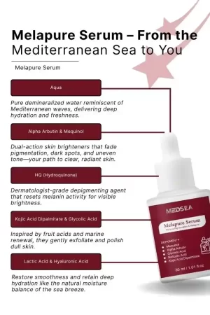 Face serum for oily skin Medsea Healthcare